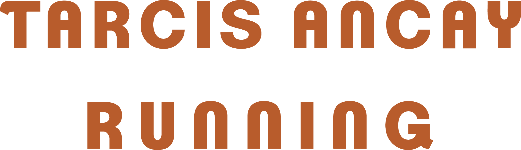 Tarcis Ancay Running